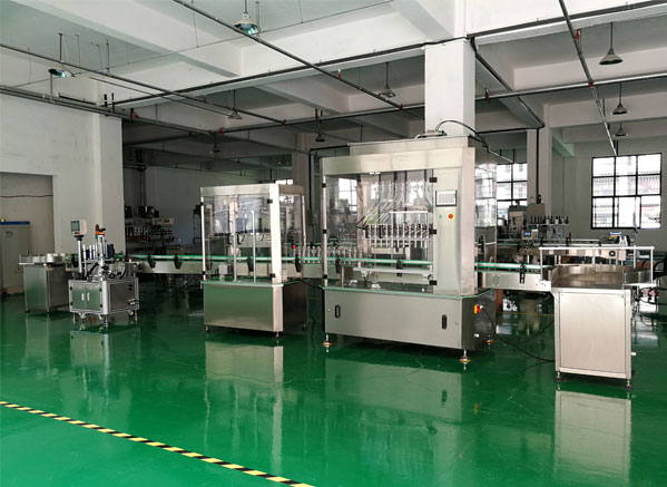  自動化果醬灌裝機設備-果醬灌裝機生產(chǎn)線設備廠家車間圖