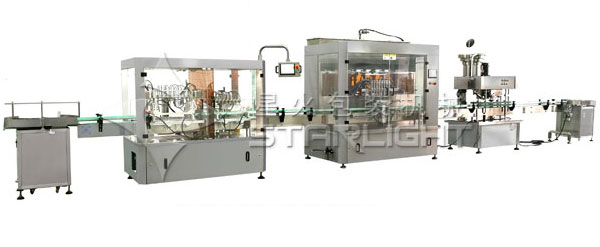 醬料灌裝機(jī)-全自動(dòng)醬料灌裝機(jī)設(shè)備廠家車間圖