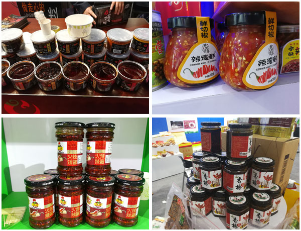 全自動(dòng)醬料灌裝機(jī)樣品圖