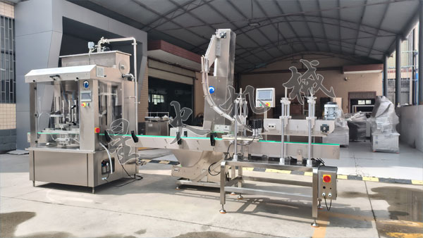 成都醬料灌裝機壓蓋機