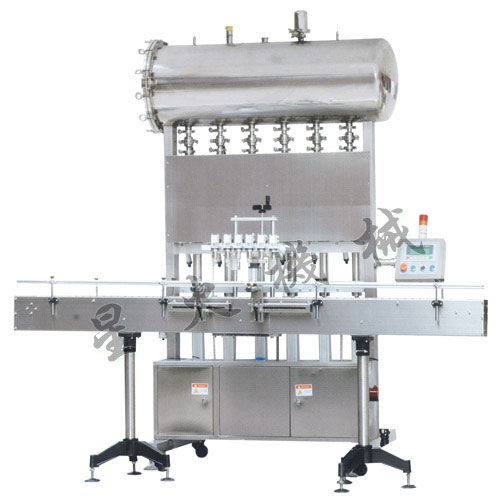 6頭直線全自動醬料灌裝機