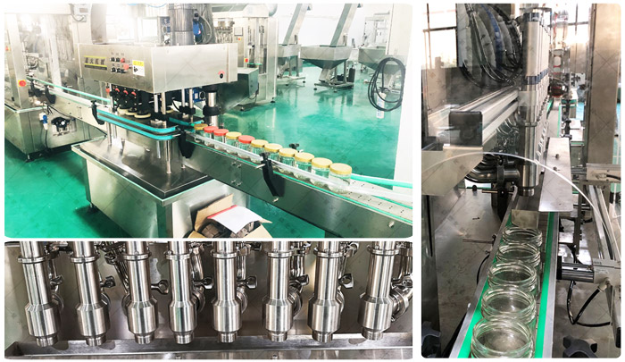 全套辣椒醬灌裝機(jī)械設(shè)備廠家設(shè)備細(xì)節(jié)展示